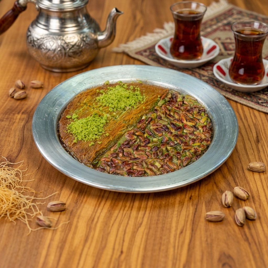 Yarı Hasır Yarı Fıstıkzade (4 Kişilik)